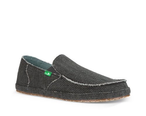 Chaussures Sanuk Rounder Homme - Noir SGMUAR743